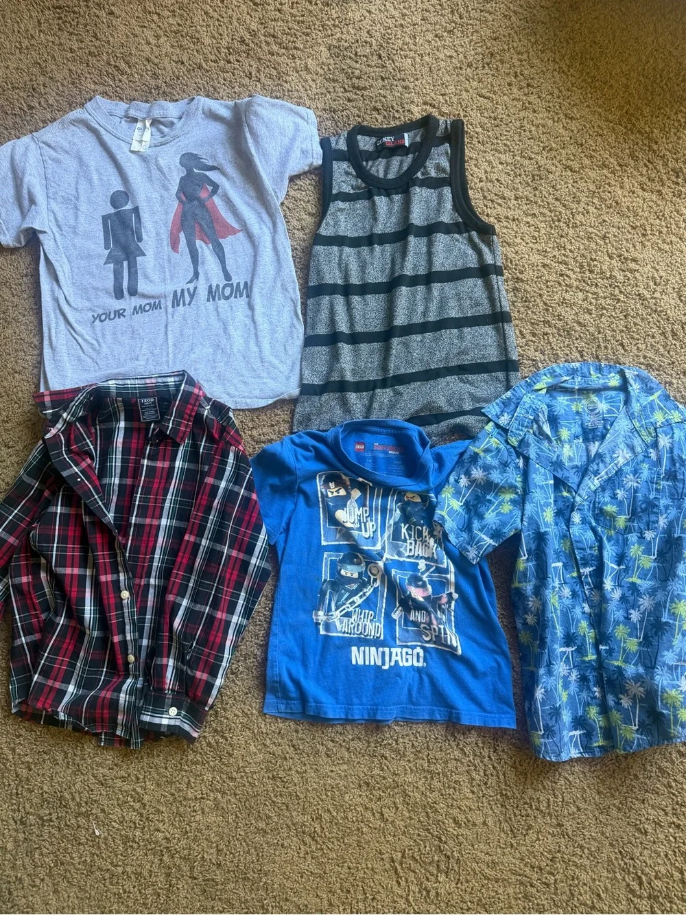 T shirt for boys bundle size s to 6/7 - Picture 1 of 6